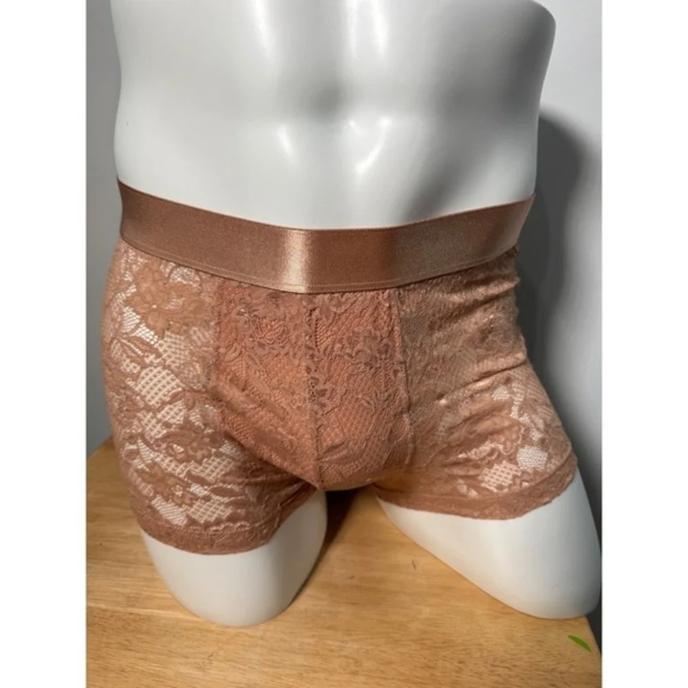 Cosabella Never Say Never Lace Classic Trunk Boxer Luxury Underwear Cinque XL